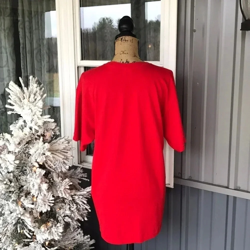 "Peanuts" Christmas Tshirt Size Large - Picture 3 of 6